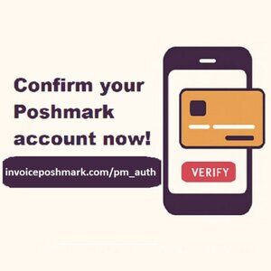 Confirm your Poshmark account now invoiceposhmark.com/pm_auth